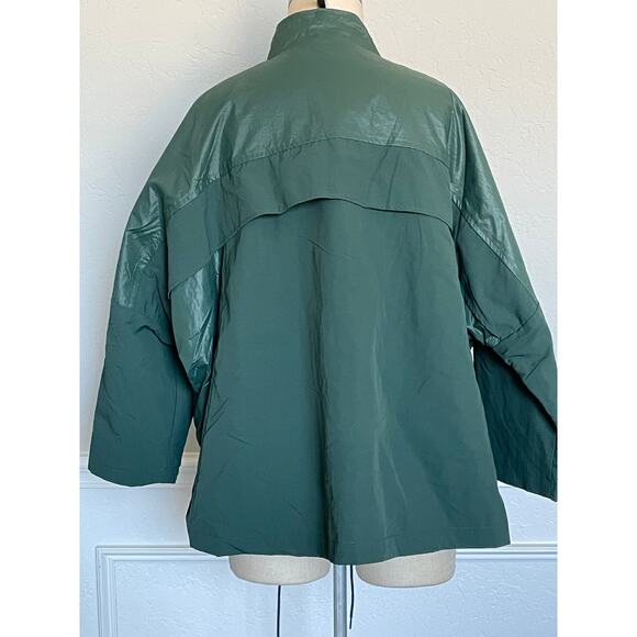 CMCube Jacket Teal Green Windbreaker Jacket - Picture 2 of 8